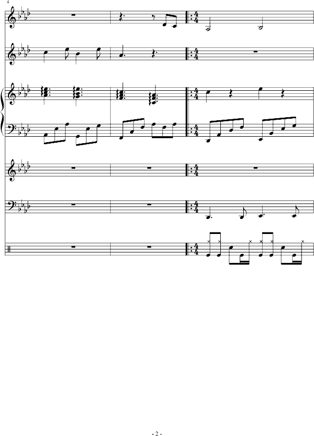 箫吉他曲谱_神话箫曲g调曲谱