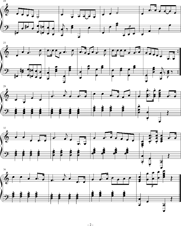歌唱祖国钢琴曲谱_歌唱祖国曲谱简谱(2)