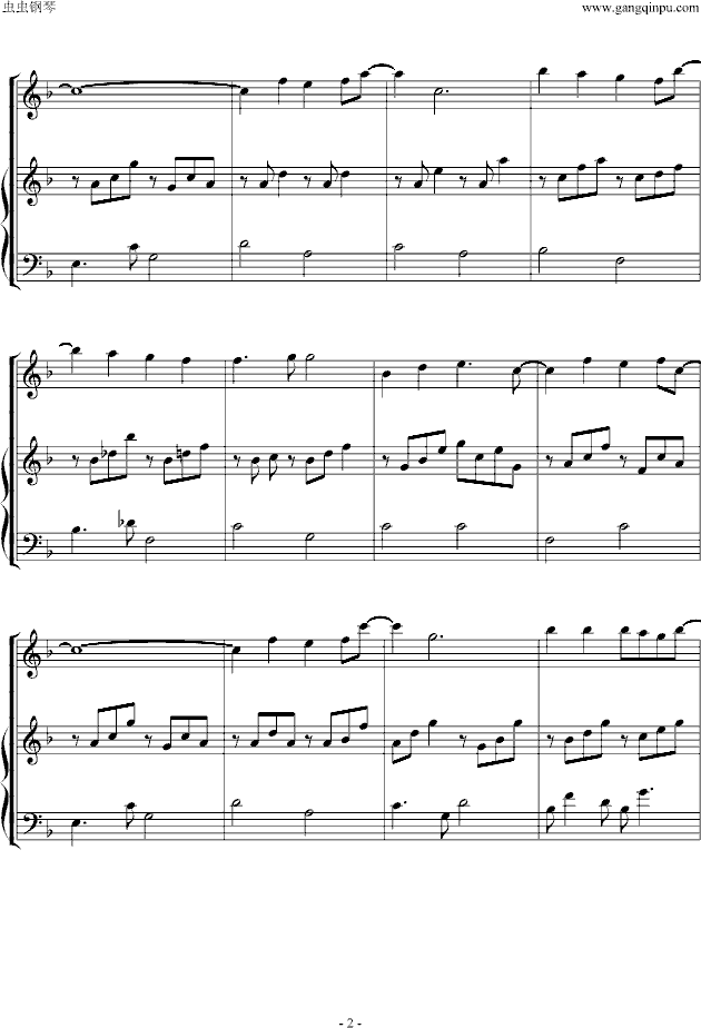 龙猫音乐曲谱_龙猫音乐元素图片(3)