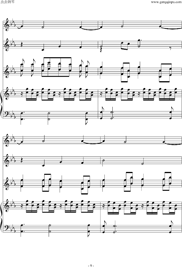 曲谱器_钢琴简单曲谱