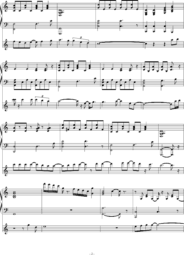 恋与情长曲谱_恋与制作人白起图片