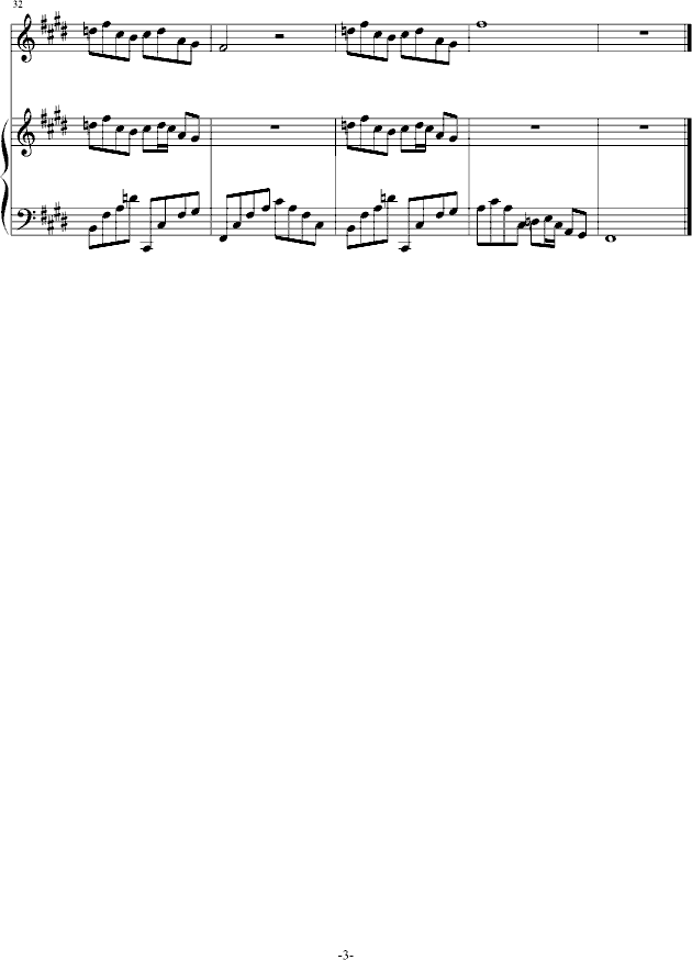 猫の殿堂-钢琴谱(钢琴曲)-音乐消逝-虫虫钢琴谱免费