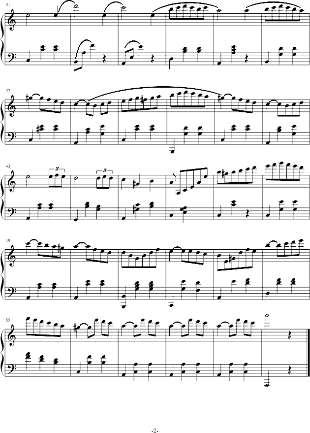 亚洲梦简谱_醒不来的梦简谱(3)