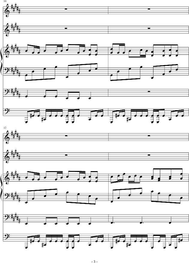 箫吉他曲谱_神话箫曲g调曲谱