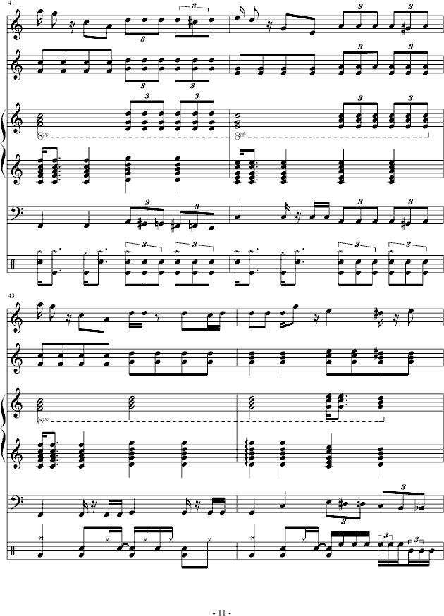 身边曲谱_陶笛曲谱12孔(5)