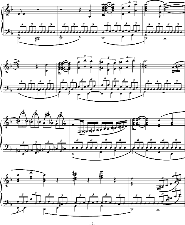 lisa炎钢琴曲谱