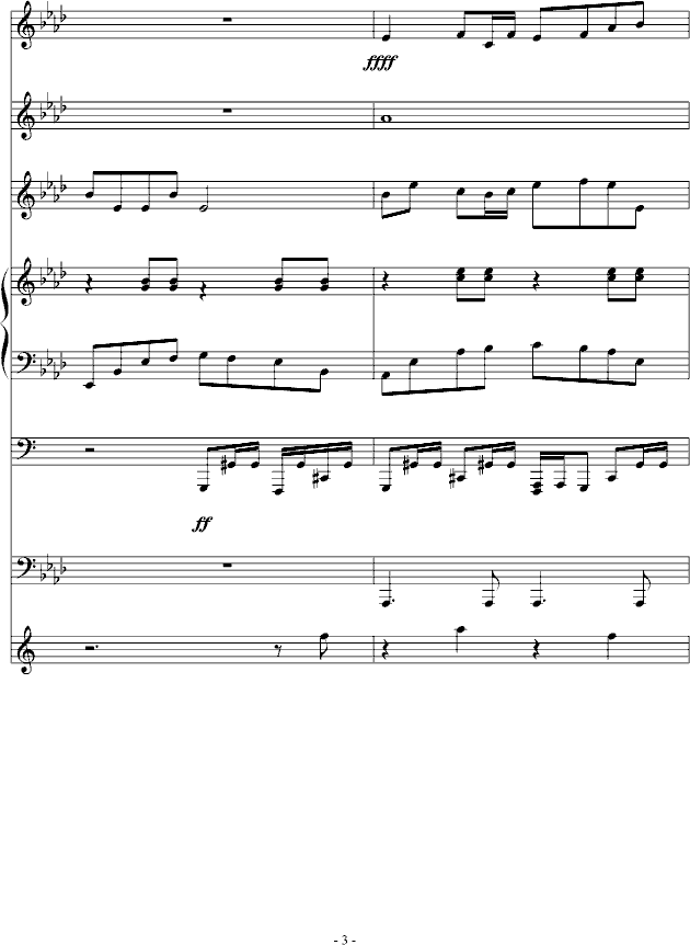 钢琴三行简谱_三行情书钢琴简谱(2)