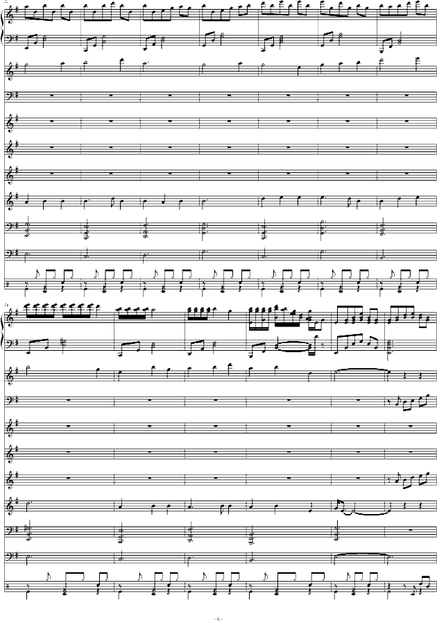曲谱愿_陶笛曲谱12孔(2)
