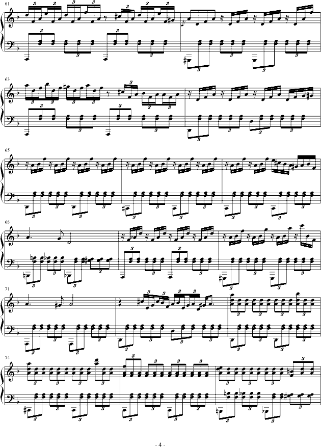 安魂曲钢琴谱_-独奏谱_吴越_钢琴独奏视频_原版钢琴谱