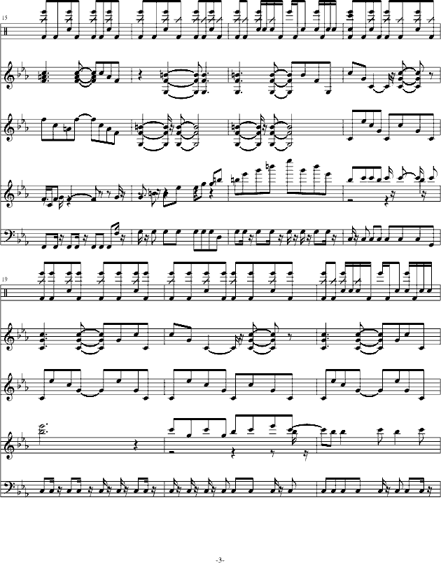 史上最难听的钢琴曲谱_钢琴简单曲谱