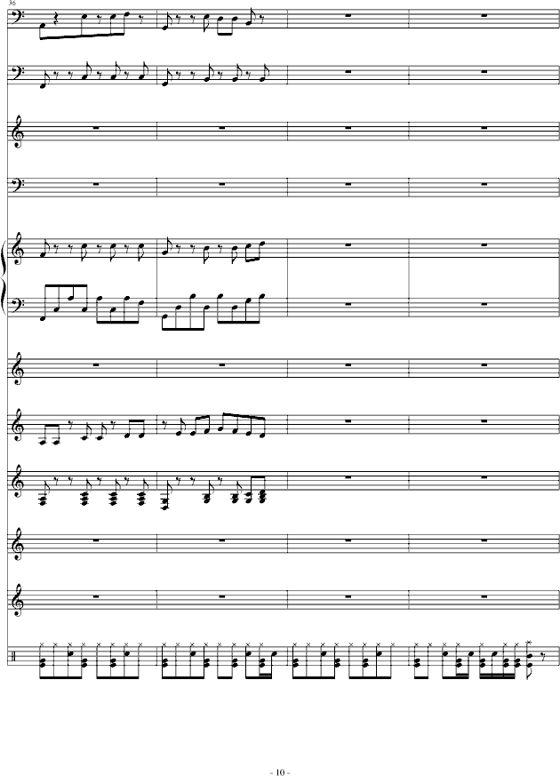 课间简谱_大课间跑步音乐简谱(3)