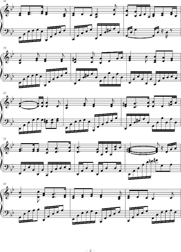 kalafina曲谱_陶笛曲谱12孔