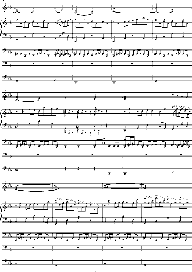 克罗地亚狂想古筝简谱_克罗地亚狂想曲 简谱