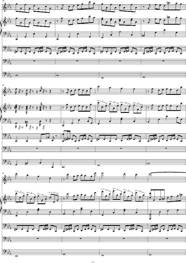 克罗地亚狂想古筝简谱_克罗地亚狂想曲 简谱(2)