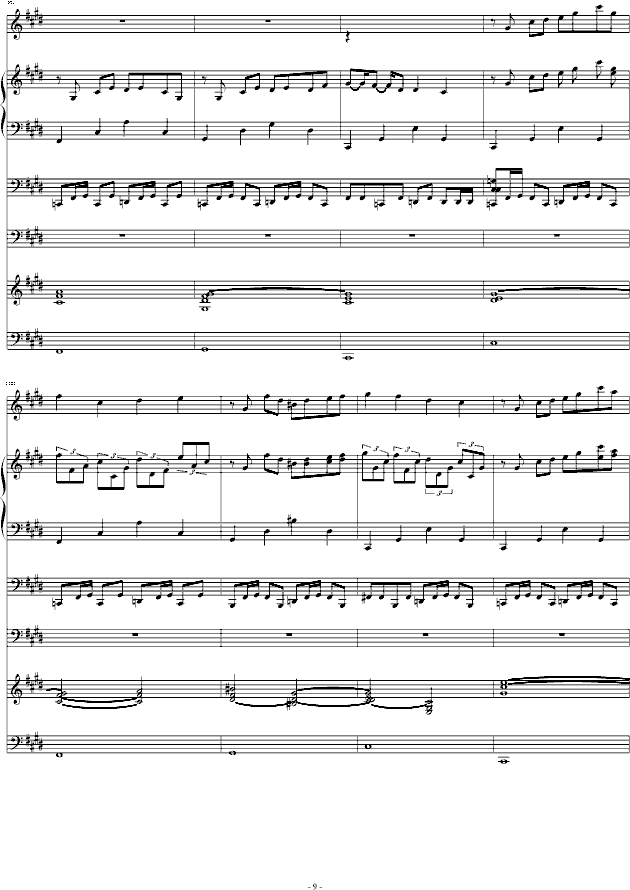 克罗地亚狂想古筝简谱_克罗地亚狂想曲 简谱(2)