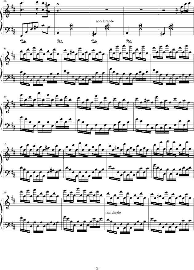 月之曲谱_钢琴简单曲谱(2)