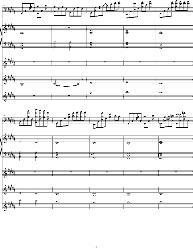 歌曲致爱的曲谱_致不灭的你(3)