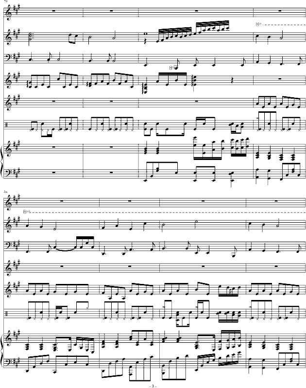 慢些走钢琴曲谱_钢琴简单曲谱