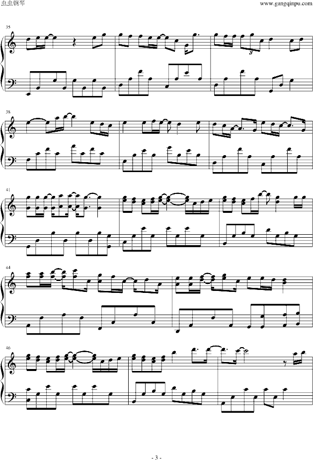 曲谱 钢琴谱大杂集
