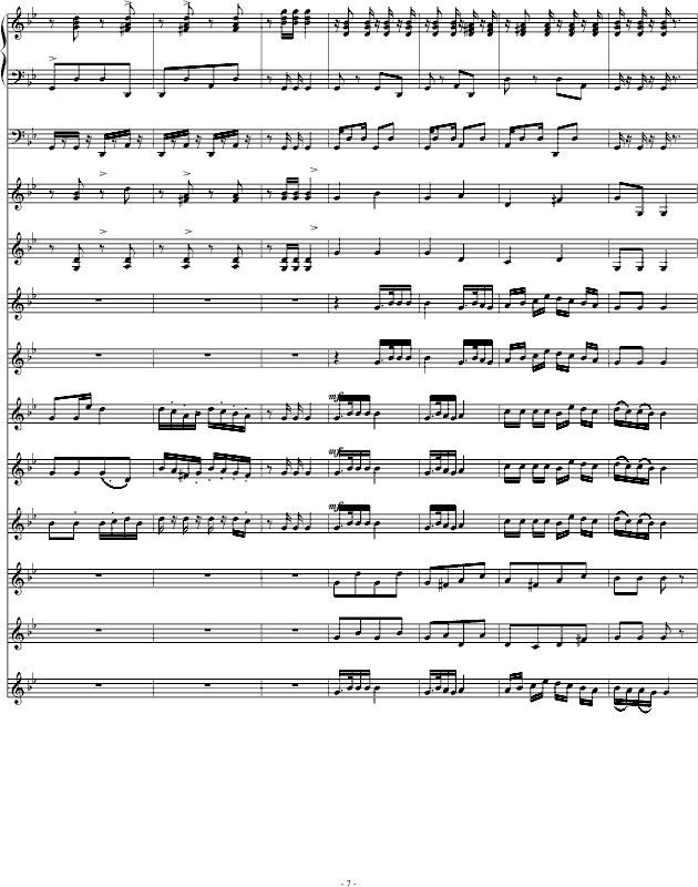 青春舞曲简谱吉他_青春舞曲简谱
