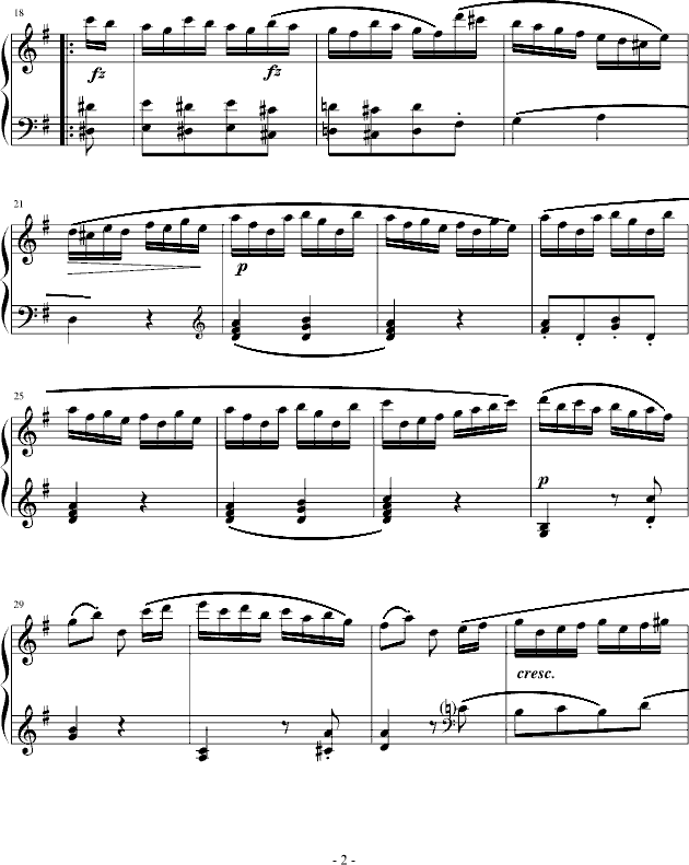 钢琴回曲简谱_儿歌钢琴简谱(2)