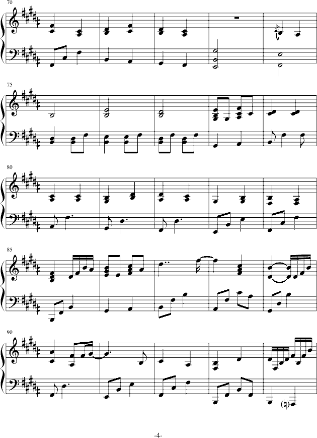 外面的世界独奏曲谱_世界小提琴独奏曲谱(2)