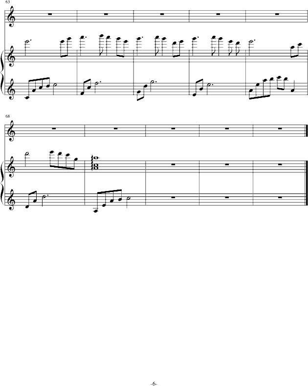 thatgirl陶笛曲谱(2)