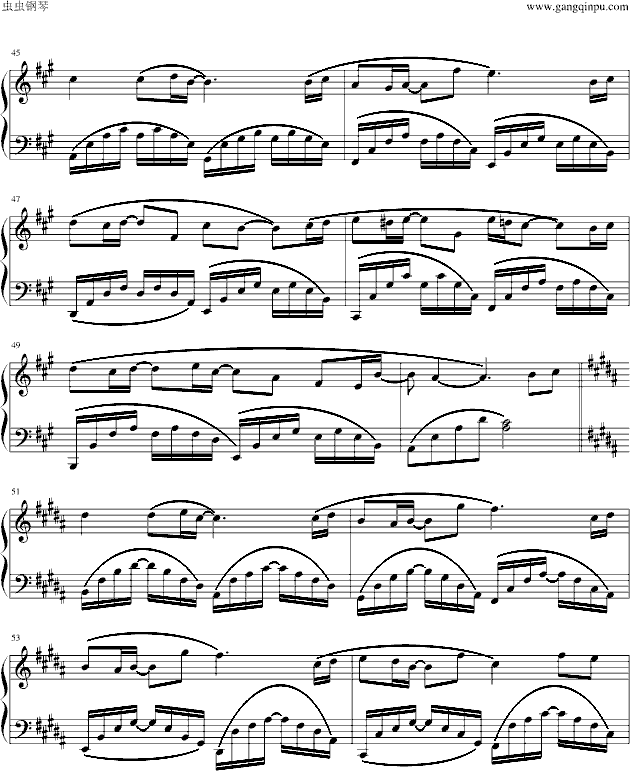 这不是我简谱_儿歌简谱