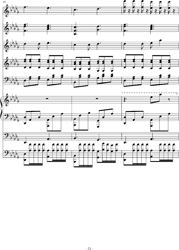 小女人曲谱_钢琴简单曲谱(2)