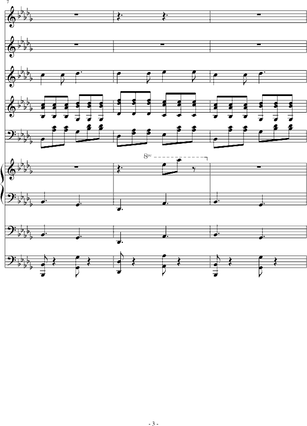 爱丽丝钢琴曲谱初学者_初学者钢琴曲谱大全(4)