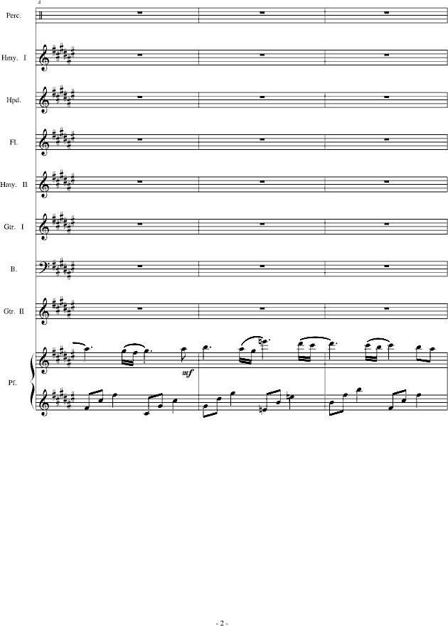 亡灵序曲吉他简谱(3)