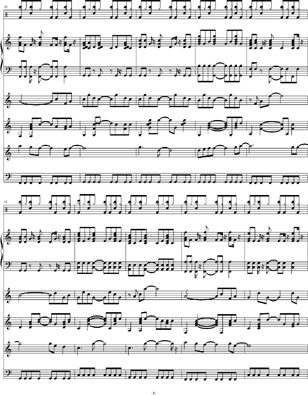 if吉他简谱_丁可if钢琴简谱(3)