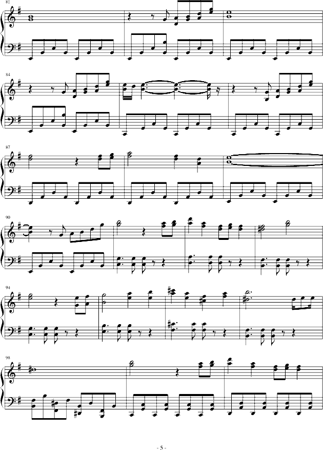 死体旅行简谱_儿歌简谱(3)