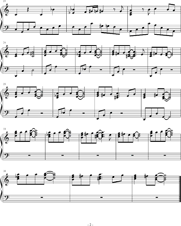 大切なこと-钢琴谱(钢琴曲)-动漫影视-虫虫钢琴谱免费