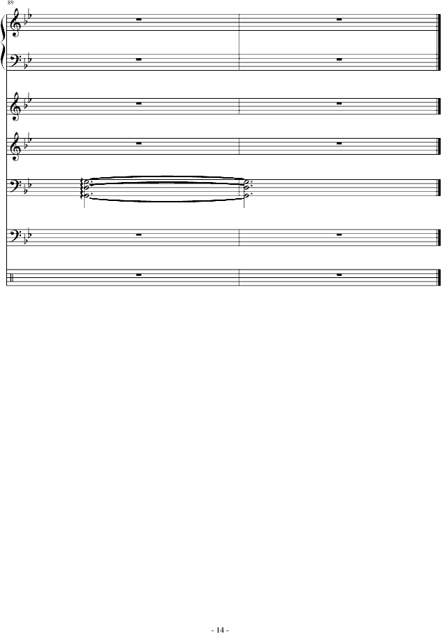 悼念曲谱(3)