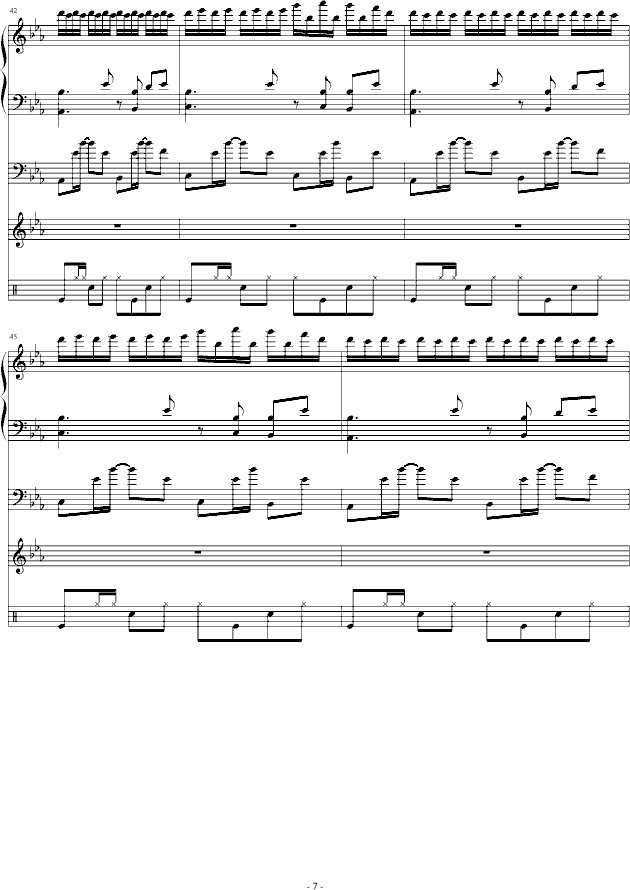 停留简谱_时光不停留简谱(3)