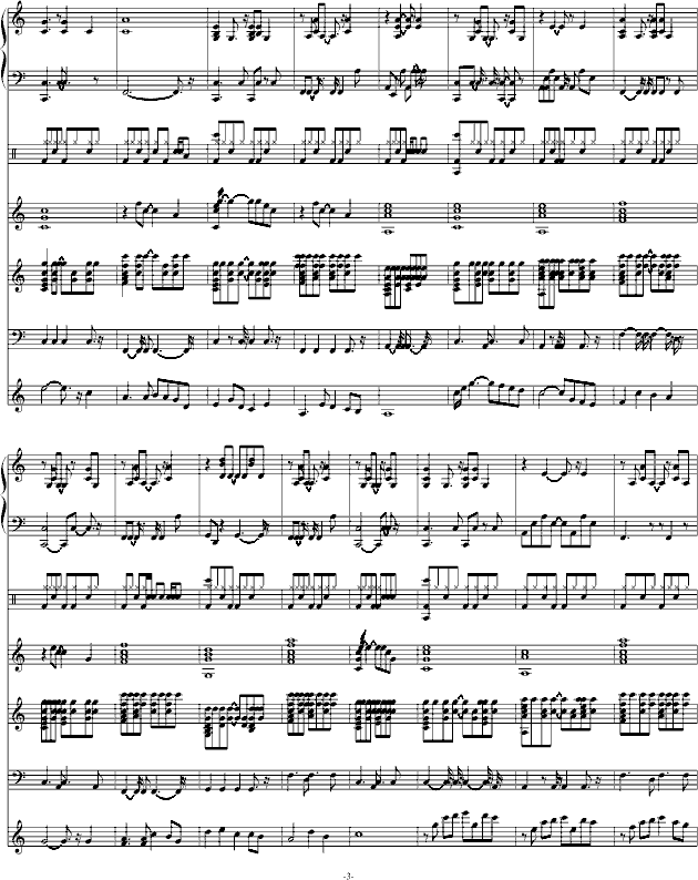 再版《彩虹·梦》-钢琴谱(钢琴曲)-swenl-虫虫钢琴谱