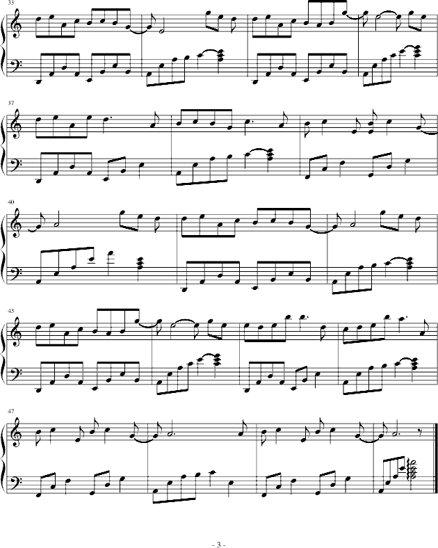 如烟曲谱网(3)