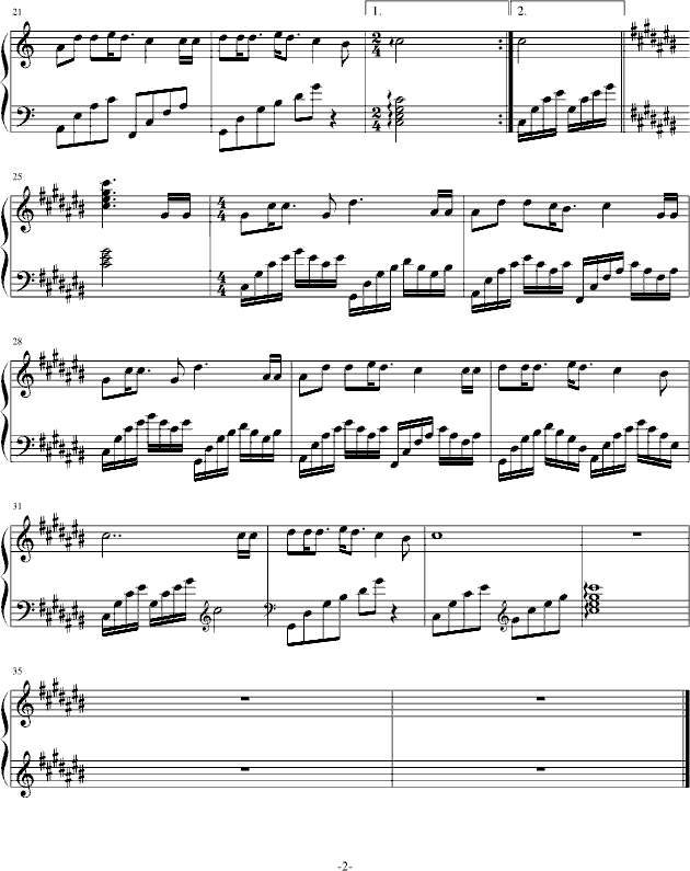 毕业歌钢琴简谱_幼儿园毕业歌钢琴简谱(3)