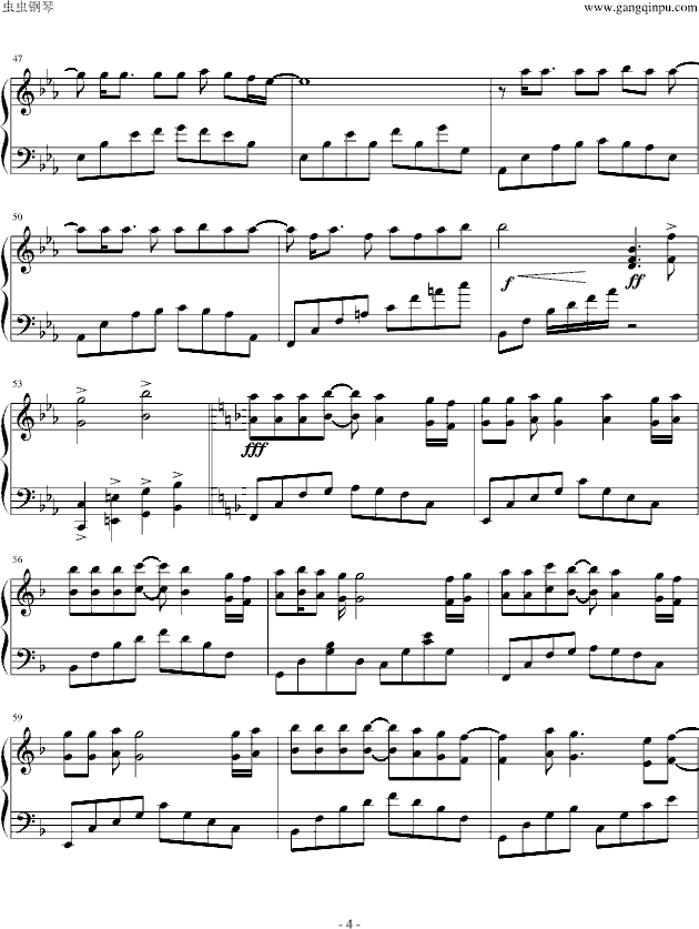 everypiano钢琴曲谱_儿歌钢琴简谱(3)