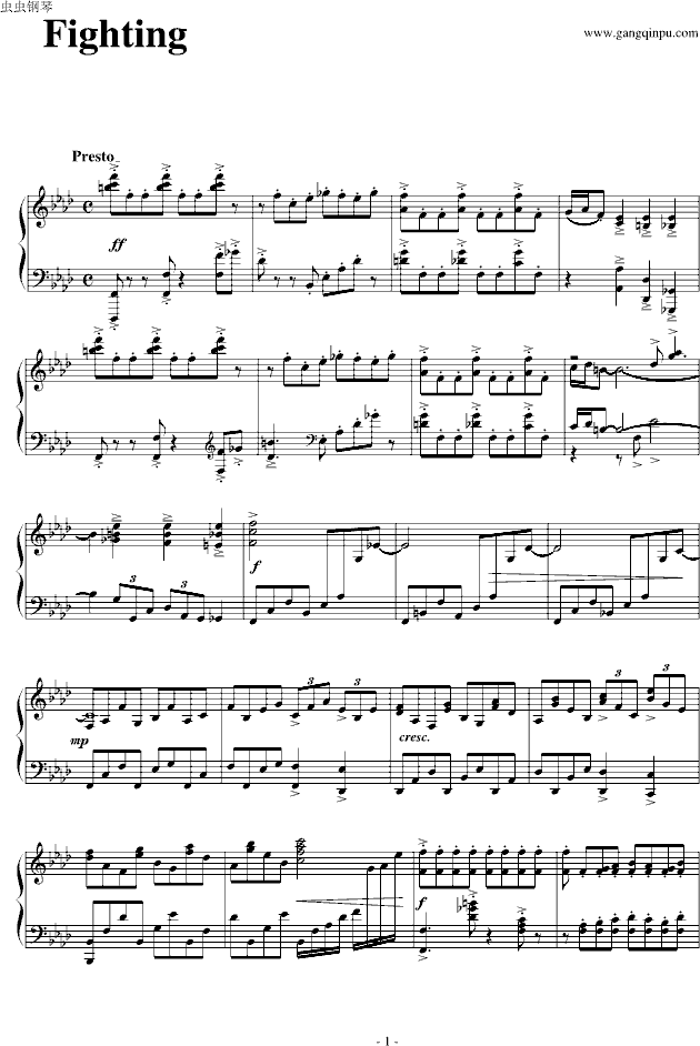 曲谱清角_钢琴简单曲谱(3)