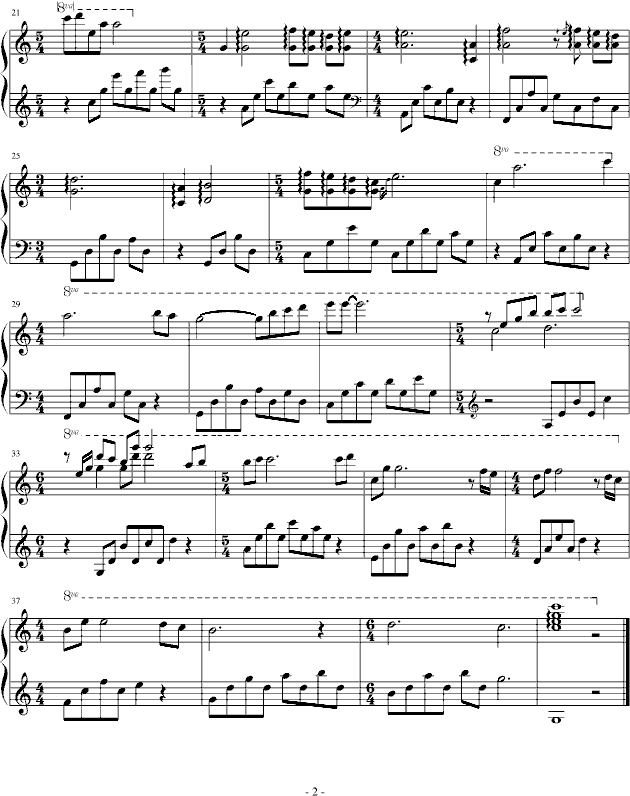 疡雪曲谱_陶笛曲谱12孔