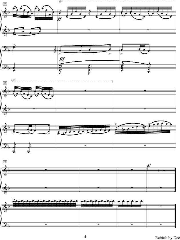 僵尸新娘钢琴数字曲谱_僵尸新娘钢琴数字简谱
