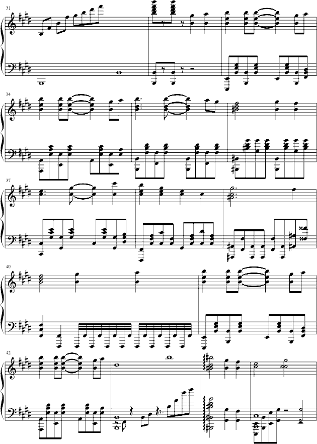 时间的曲谱_陶笛曲谱12孔(4)