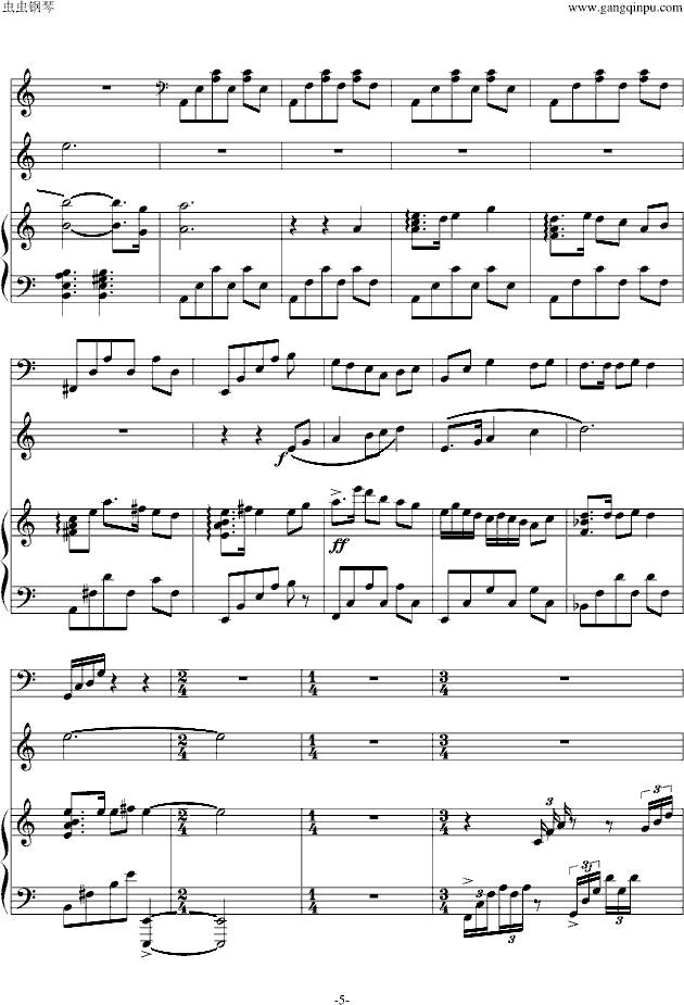 琴缘曲谱_拇指琴曲谱