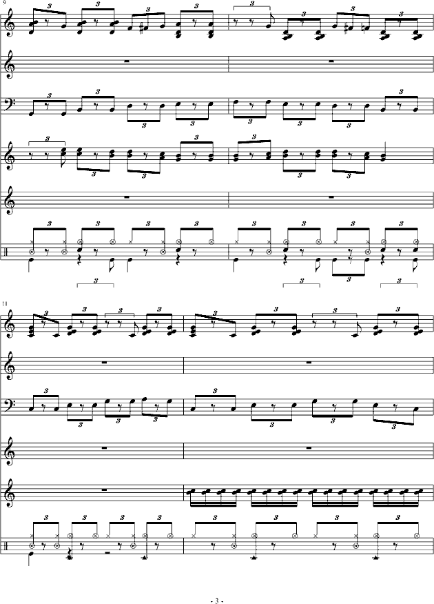 新时代钢琴曲谱_钢琴简单曲谱