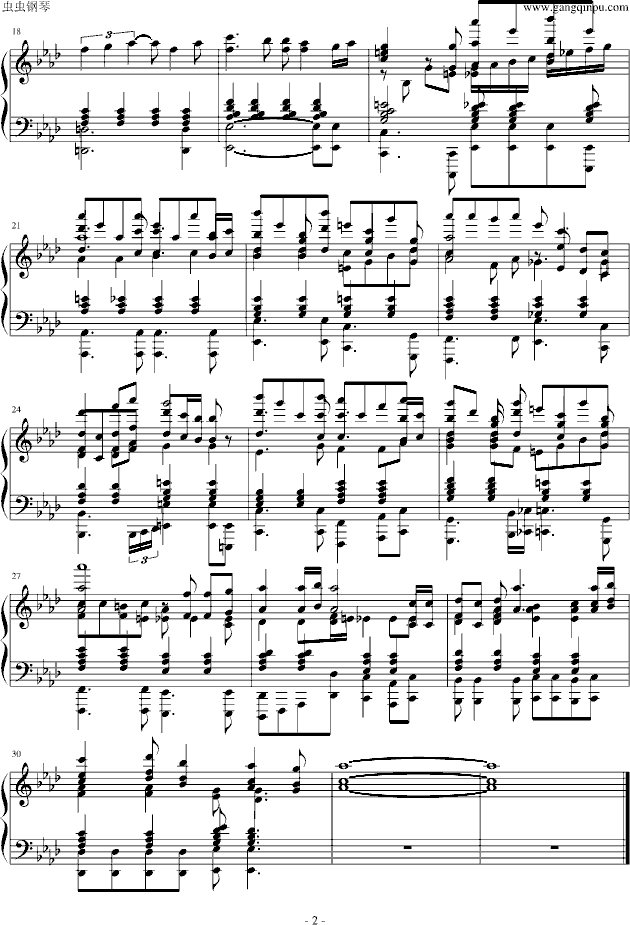 火影忍者主题曲谱_火影忍者主题(4)