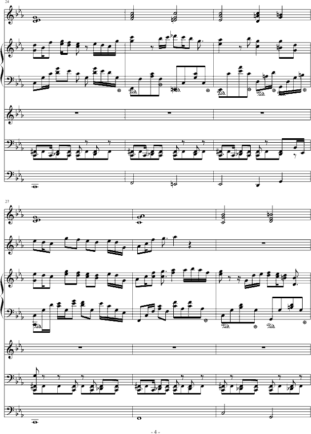 aqua曲谱(3)