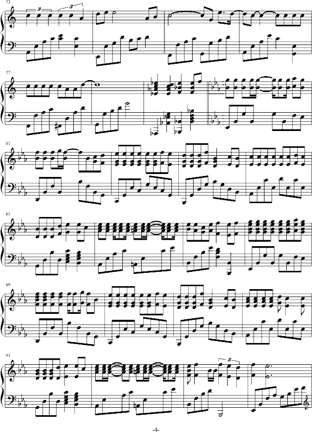 北京东路的日子-钢琴谱(钢琴曲)-莫林奇-虫虫钢琴谱