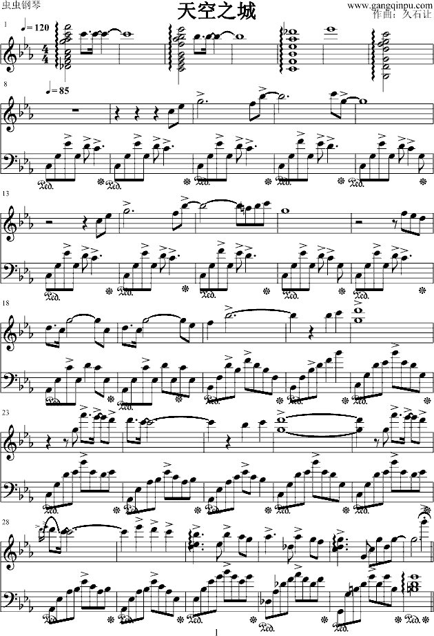 什么时候曲谱_钢琴简单曲谱(3)